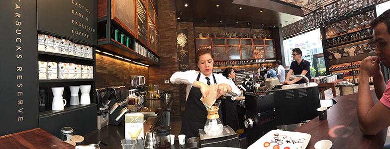 Starbucks Reserve - Santa Fe, Mexico City